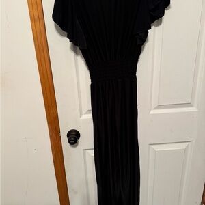 Elegant Black Maxi Dress